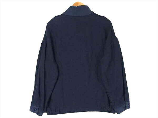 TENDERLOIN テンダーロイン LINEN SWING TOP リネン スウィング トップ ジャケット ネイビー系 S【新古品】【未使用】【中古】
