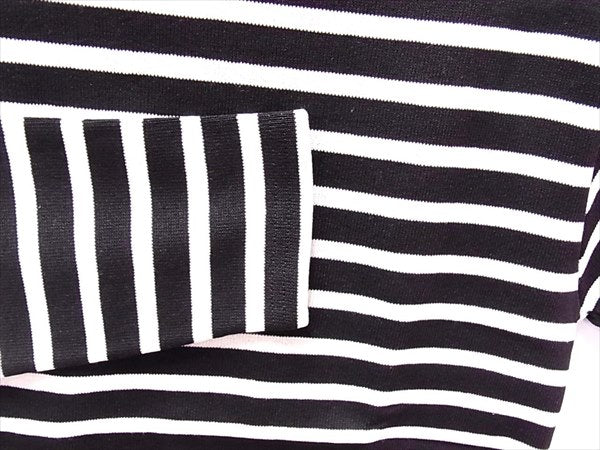 SAINT JAMES セントジェームス OUESSANT ウエッソン NOIR/NEIGE レディース カットソー 黒系 T0 【新古品】【未使用】【即決】 黒系 T0【新古品】【未使用】【中古】