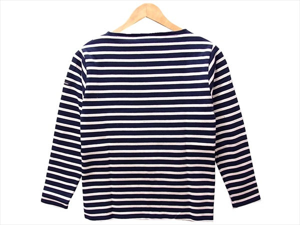 SAINT JAMES セントジェームス OUESSANT ウエッソン MARINE/ECRU レディース カットソー ネイビー系  ネイビー系 T0【新古品】【未使用】【中古】