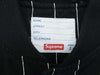 Supreme シュプリーム 19SS Pinstripe Varsity Jacket ピンストライプ 最高刺繍 バーシティ ジャケット ブラック系 S【新古品】【未使用】【中古】