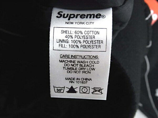 Supreme シュプリーム 19SS Pinstripe Varsity Jacket ピンストライプ 最高刺繍 バーシティ ジャケット ブラック系 S【新古品】【未使用】【中古】