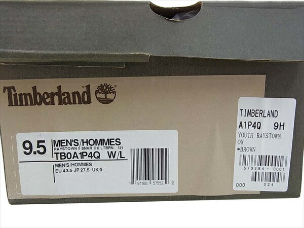 Timberland ティンバーランド youth raystown シューズ ライト ライトブラウン系 27.5cm【美品】【中古】