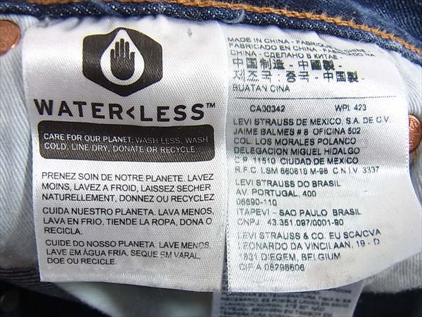 Levi's リーバイス PREMIUM 00501-2720 デニム パンツ インディゴブルー系 インディゴブルー系 30【中古】