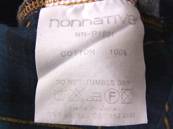 nonnative ノンネイティブ NN-P1901 DWELLER 5P JEANS SELVEDGE 13oz DENIM OW デニム パンツ インディゴブルー系 インディゴブルー系 U【中古】