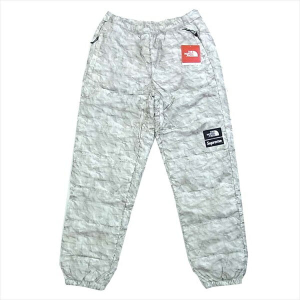 THE NORTH FACE ノースフェイス シュプリーム SUPREME PAPER NUPTSE PANT ペーパー ヌプシ パンツ ホワイトペーパープリント S【新古品】【未使用】【中古】