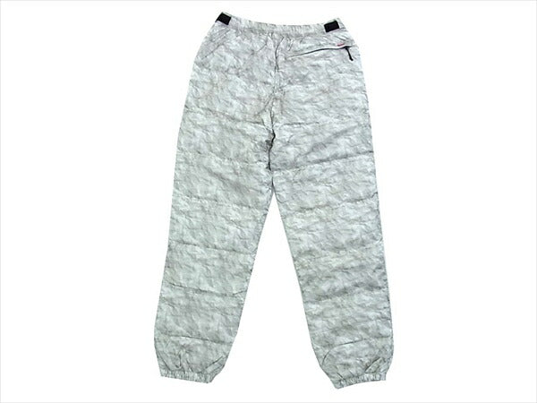 THE NORTH FACE ノースフェイス シュプリーム SUPREME PAPER NUPTSE PANT ペーパー ヌプシ パンツ ホワイトペーパープリント S【新古品】【未使用】【中古】