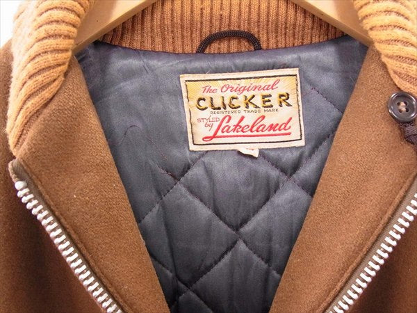 クリッカー Lakeland 50s 60s ヴィンテージ ファラオ コート ジャケット ブラウン系 ブラウン系 44【中古】