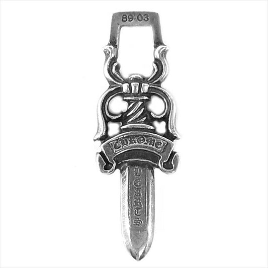 CHROME HEARTS クロムハーツ（原本有） 国内正規店原本付属 #10 DAGGER ダガー ペンダント ペンダントトップ シルバー【中古】