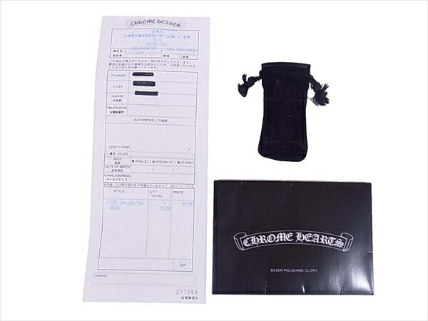 CHROME HEARTS クロムハーツ（原本有） 国内正規店原本付属 #10 DAGGER ダガー ペンダント ペンダントトップ シルバー【中古】