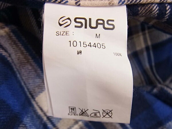 SILAS サイラス ヘビー フランネル 長袖 シャツ メンズ 日本製 長袖シャツ マルチカラー系 マルチカラー系 M【中古】