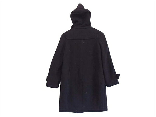 HYSTERIC GLAMOUR ヒステリックグラマー 0104AC5 スタッズ レオパード ダッフル レディース コート 黒系 黒系 FREE【中古】