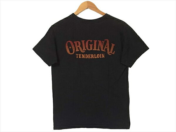 TENDERLOIN テンダーロイン T-TEE EA イーグルエンブレム 半袖Tシャツ 半袖 Tシャツ 黒系 黒系 S【中古】
