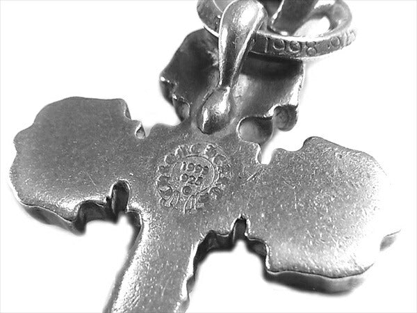 CHROME HEARTS クロムハーツ（原本有） 国内正規店原本付属 フィリグリークロス w/ ベイル XS シルバー ペンダントトップ シルバー 全長6.3ｃｍ程度【中古】