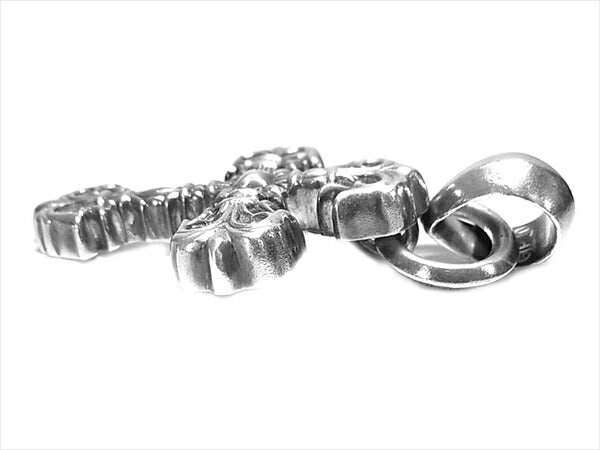 CHROME HEARTS クロムハーツ（原本有） 国内正規店原本付属 フィリグリークロス w/ ベイル XS シルバー ペンダントトップ シルバー 全長6.3ｃｍ程度【中古】