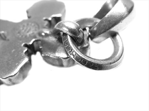 CHROME HEARTS クロムハーツ（原本有） 国内正規店原本付属 フィリグリークロス w/ ベイル XS シルバー ペンダントトップ シルバー 全長6.3ｃｍ程度【中古】