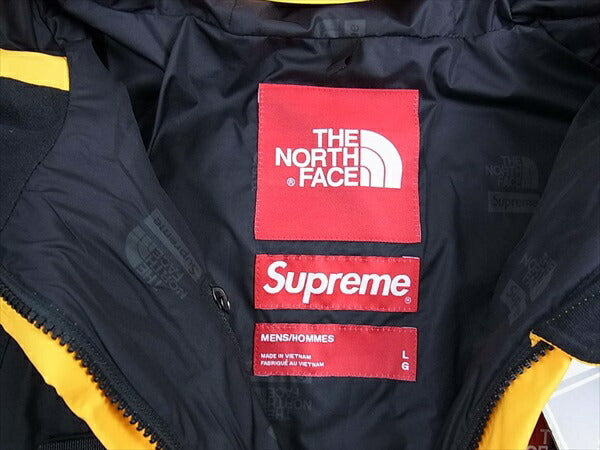Supreme シュプリーム × ノースフェイス THE NORTH FACE 国内納品書付 20SS RTG Jacket + Vest ベスト ジャケット USA SGサミットゴールド USA L【新古品】【未使用】【中古】