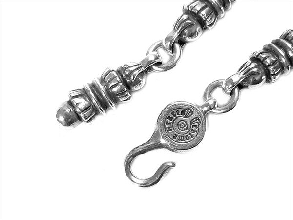 CHROME HEARTS クロムハーツ（原本無） BARREL LNK BRACELET バレルリンク ブレスレット シルバー 全長26.2cm程度【中古】