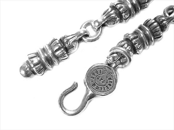 CHROME HEARTS クロムハーツ（原本無） BARREL LNK BRACELET バレルリンク ブレスレット シルバー 全長26.2cm程度【中古】