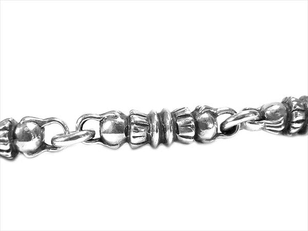 CHROME HEARTS クロムハーツ（原本無） BARREL LNK BRACELET バレルリンク ブレスレット シルバー 全長26.2cm程度【中古】
