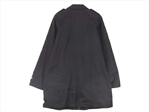 ゼンパッハ BEAMS LIGHTS取扱 ミリタリー ロング 無地 コットン ステンカラーコート ブラック系 S 【即決】 ブラック系 S【中古】