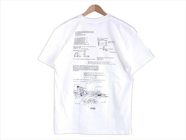 Supreme シュプリーム 20SS Rammellzee Tee ラメルジー プリント Tシャツ 白 白 L【新古品】【未使用】【中古】
