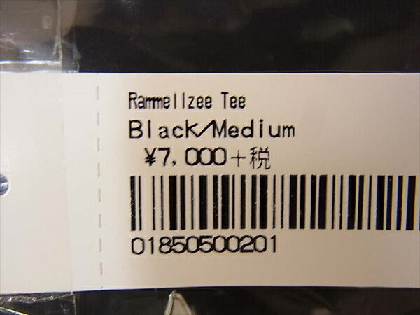Supreme シュプリーム RammellzeeTee 20SS 国内正規品 納品書付 ラメルジー Tシャツ ブラック系 ブラック系 M【新古品】【未使用】【中古】