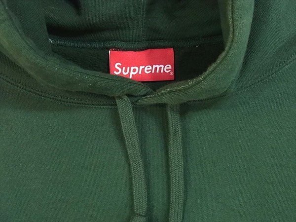 Supreme シュプリーム 18ss piping sweat shirt パイピングスウェット Lサイズ パーカー グリーン系 グリーン系 L【中古】
