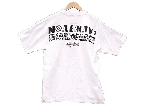 TENDERLOIN テンダーロイン T-TEE NA PLO CLUB プロクラブ プリント 半袖 Tシャツ 白系 白系 M【中古】