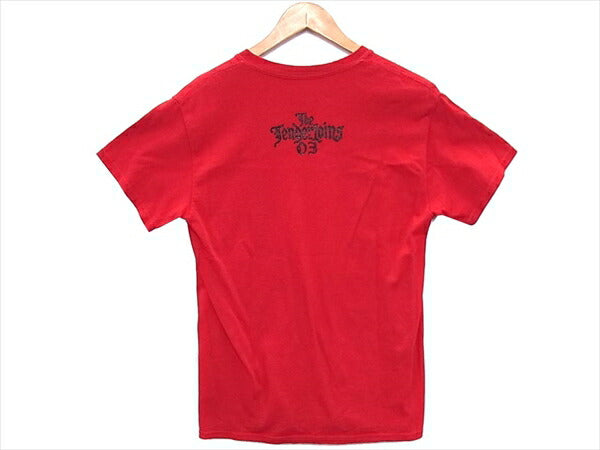 TENDERLOIN テンダーロイン T-TEE 本店限定ロゴ プリント 半袖 Tシャツ レッド系  レッド系 S【美品】【中古】