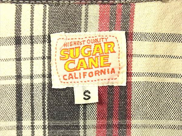 SUGAR CANE シュガーケーン SC23626 コットン ウエスタン 長袖 シャツ 長袖シャツ チェック チェック S【中古】
