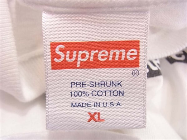 Supreme シュプリーム 19SS It Gets Better Every Time Tee 半袖 メンズ Tシャツ 白 白 XL【中古】