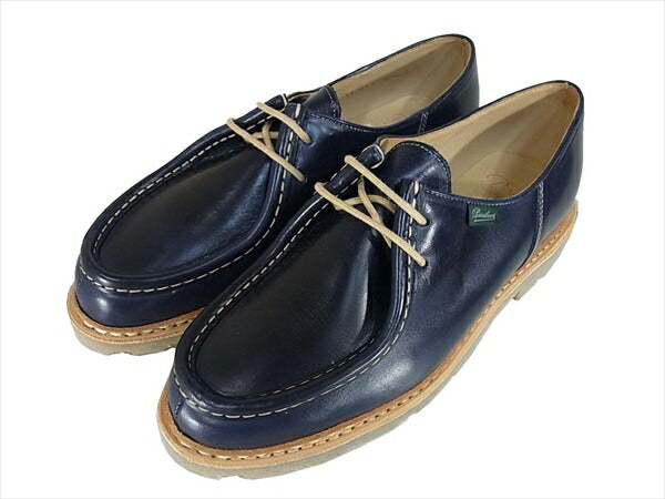 Paraboot パラブーツ michael Vegeta ミカエル 181110 シューズ ネイビー系 42 ネイビー系 42【新古品】【未使用】【中古】