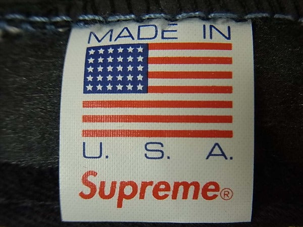 Supreme シュプリーム 14AW Denim Argyle Camp Cap デニム アーガイル キャンプ キャップ インディゴブルー系  インディゴブルー系【中古】