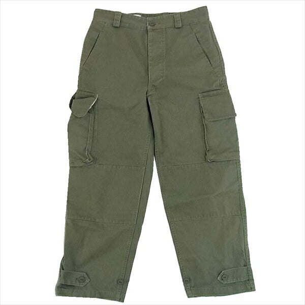 WR77SUL テーパード ミリタリー カーゴ パンツ レディース カーゴパンツ カーキ(オリーブグリーン)系【中古】