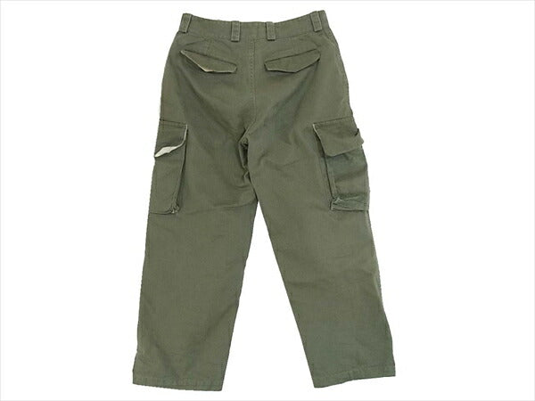 WR77SUL テーパード ミリタリー カーゴ パンツ レディース カーゴパンツ カーキ(オリーブグリーン)系【中古】