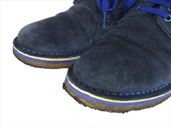CAMPER カンペール スエード クレープソール シューズ ネイビー系 サイズ表記無し【中古】