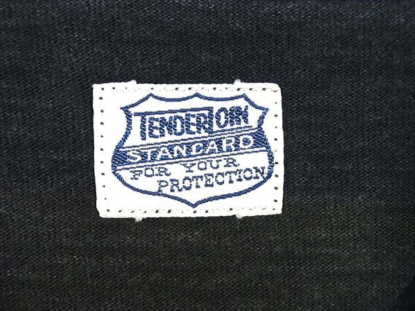 TENDERLOIN テンダーロイン T-TEE BORDER LS ボーダー 日本製 長袖 Tシャツ カットソー ネイビー系 ネイビー系 S【中古】