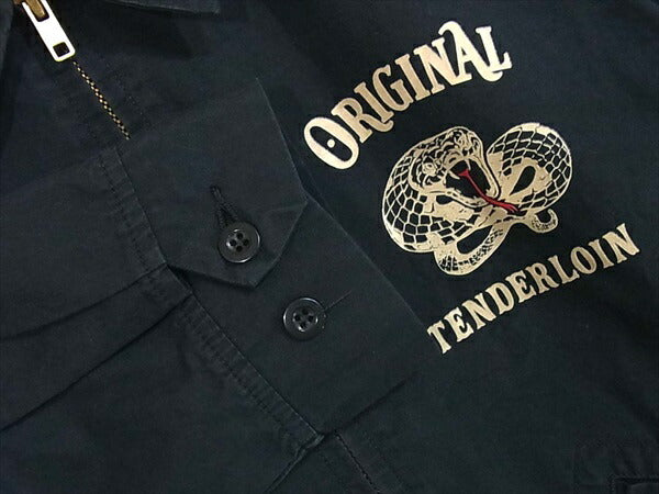 TENDERLOIN テンダーロイン T-STP JKT コブラプリント スウィングトップ 日本製 ジャケット 黒系 黒系 M【中古】