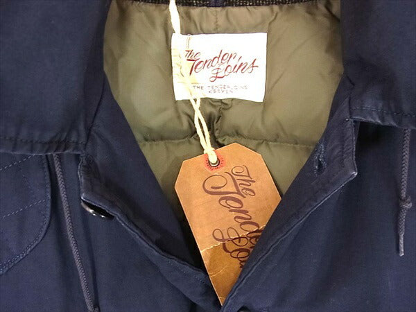 TENDERLOIN テンダーロイン T-HUNTING DOWN JKT ハンティング 無地 ダウン ジャケット ネイビー系 XS【中古】
