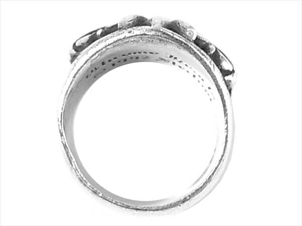 CHROME HEARTS クロムハーツ（原本有） 国内正規店原本付属 KEEPER RING SV925 SILVER キーパー リング シルバー 25号程度【中古】