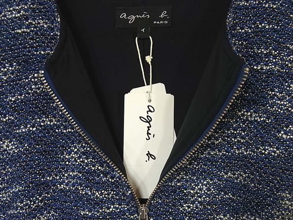 agnes b. アニエスベー QC64-JDC3 レディース ワンピース 青系【新古品】【未使用】【中古】