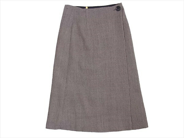 BARNEYS NEWYORK バーニーズニューヨーク ノーカラ― セットアップ レディース スーツ ブラウン系 36【美品】【中古】