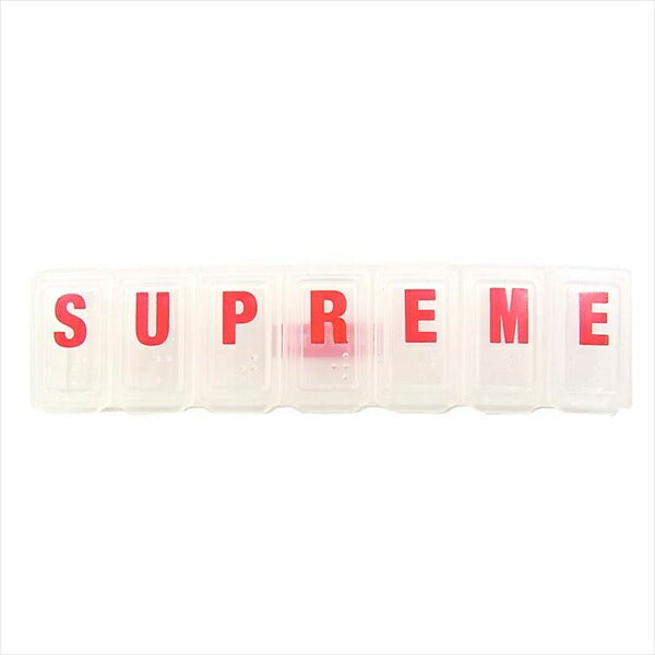 Supreme シュプリーム 15SS Weekday Pillbox ピルボックス ピルケース クリア系  クリア系【新古品】【未使用】【中古】