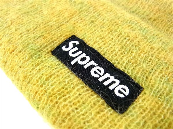Supreme シュプリーム 16AW Mohair Beanie モヘア ビーニー ニットキャップ イエロー系 イエロー系【美品】【中古】