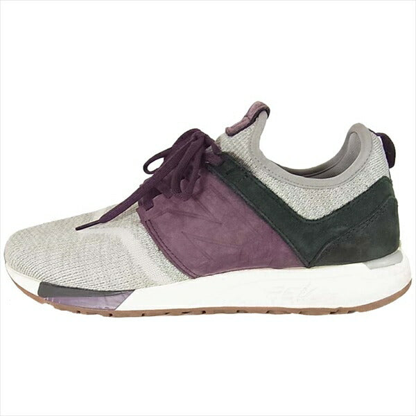 NEW BALANCE ニューバランス MRL247LM グレー バイカラー スポーツシューズ スニーカー パープル系 パープル系 US8.5【中古】