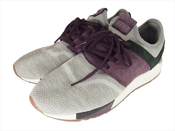 NEW BALANCE ニューバランス MRL247LM グレー バイカラー スポーツシューズ スニーカー パープル系 パープル系 US8.5【中古】