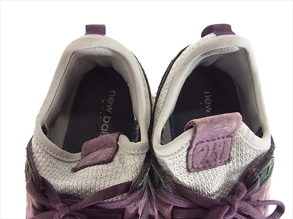 NEW BALANCE ニューバランス MRL247LM グレー バイカラー スポーツシューズ スニーカー パープル系 パープル系 US8.5【中古】