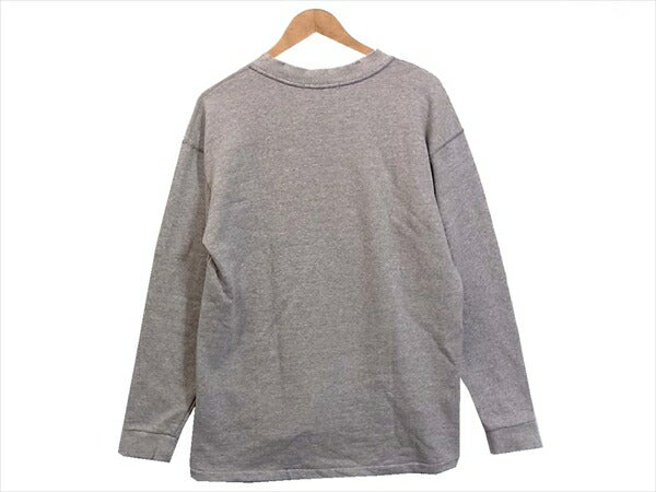 ブラクトメント ダメージ加工 オーバーサイズ スウェット グレー系 38【中古】