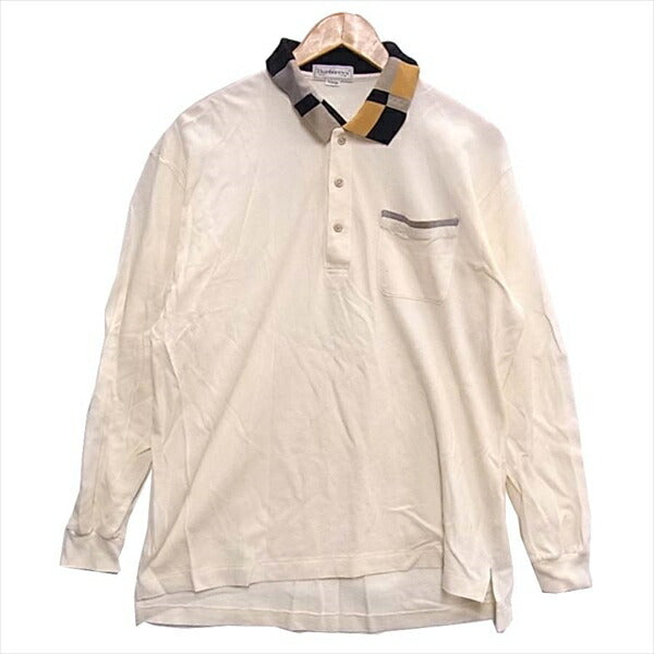 Burberrys バーバリーズ 長袖 ポロシャツ ベージュ系 L【中古】