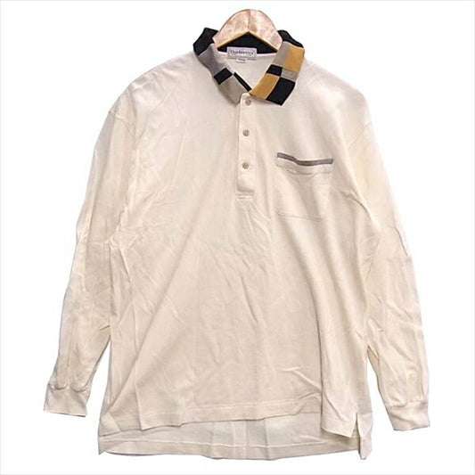 Burberrys バーバリーズ 長袖 ポロシャツ ベージュ系 L【中古】